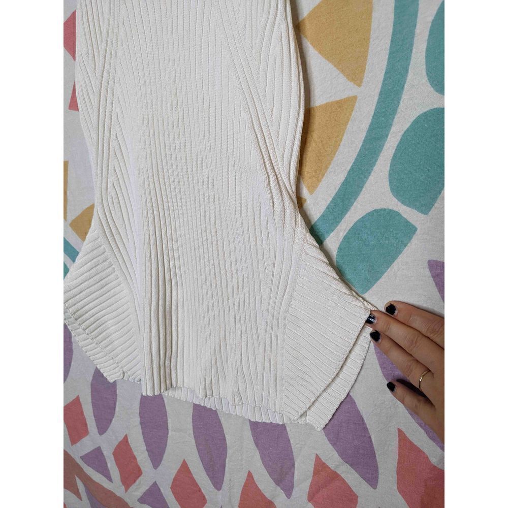 Lewit White Stretchy Tank Top Small - Picture 4 of 9